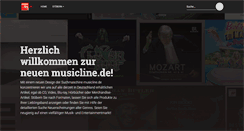 Desktop Screenshot of musicline.de